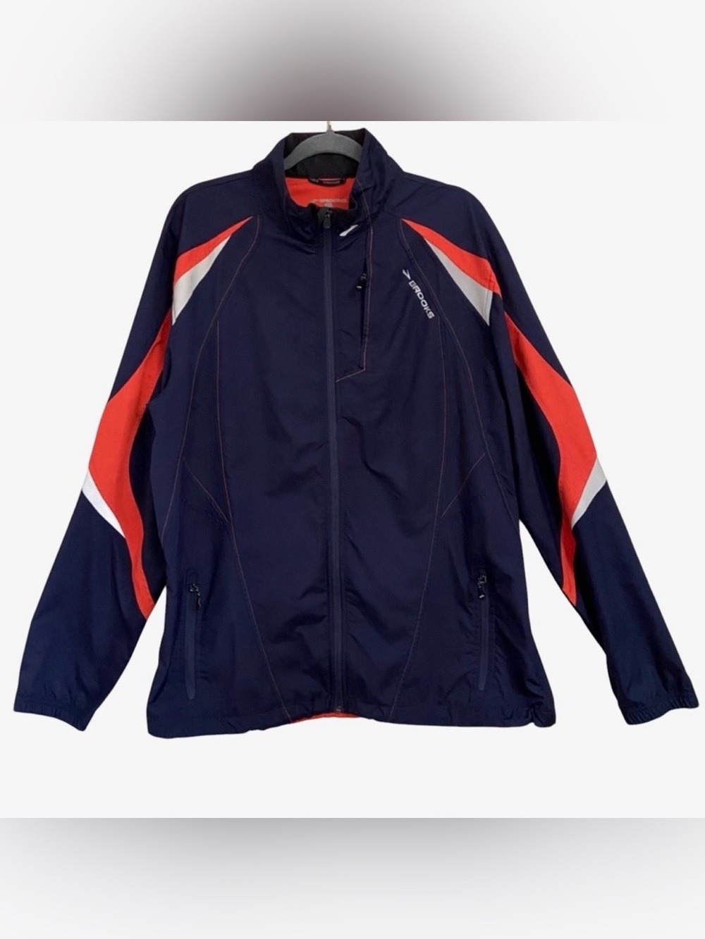Brooks Infinity Running X-static Reflective Jacket- men’s XL